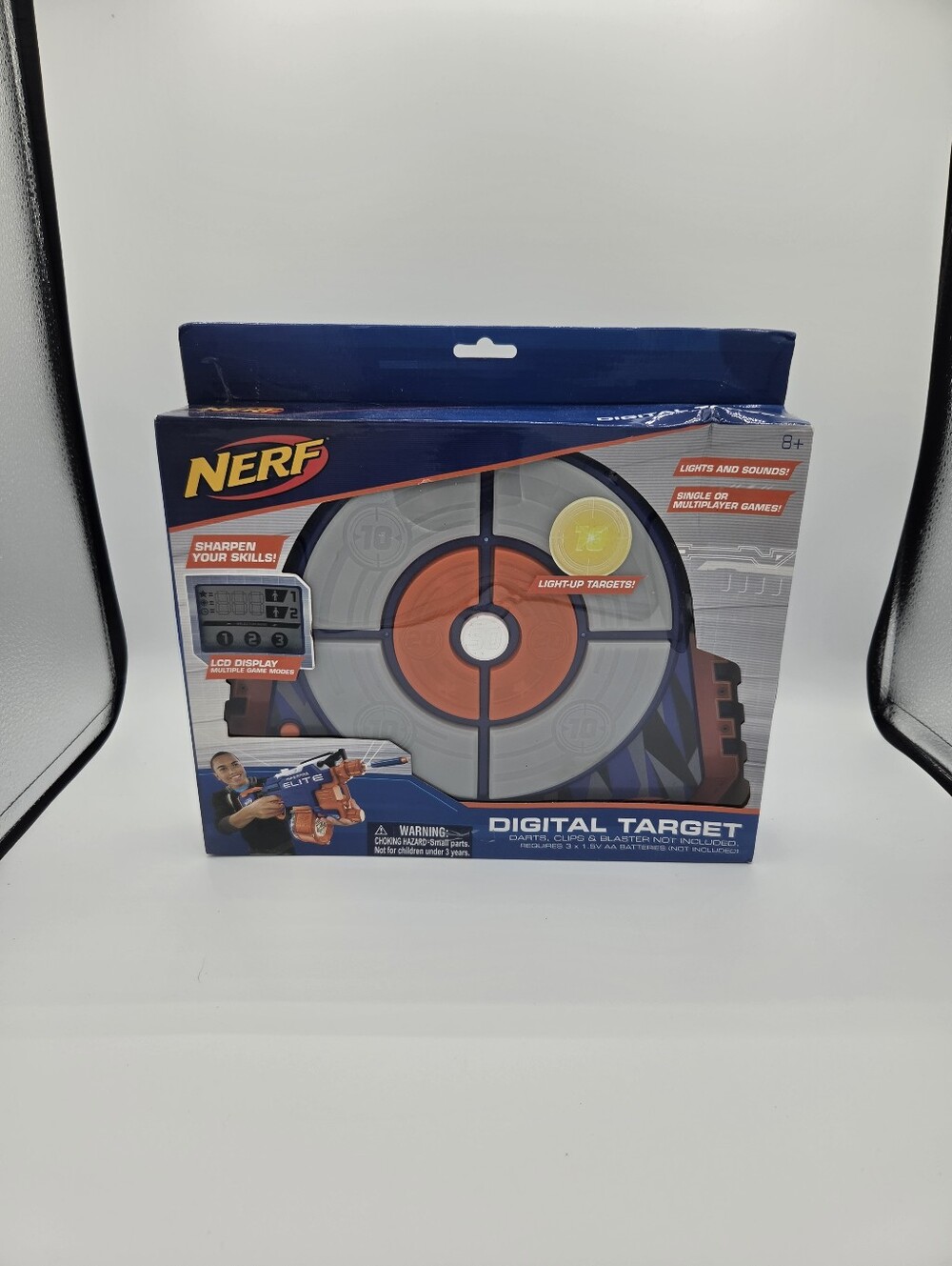 NERF Elite Digital Target Dart Game NIB